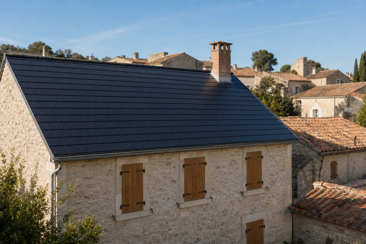 Tuiles solaires : rendement réel, prix au m² et pose en 2026